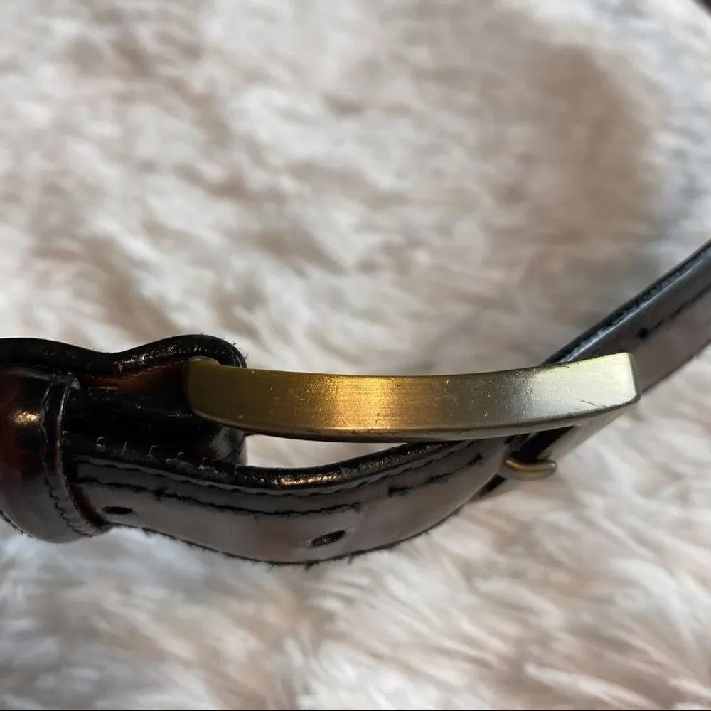 Brighton Brown Leather Belt